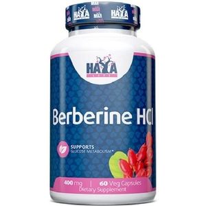 Haya Labs - Berberine 400 mg - 60 Capsules - Veganistische Capsules