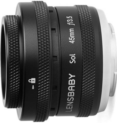 Lensbaby - Sol 45 - Objectief - Zwart - Nikon F - 45 mm - f/3.5