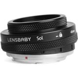 Lensbaby - Sol 45 - Camera Lens - Zwart - 45mm F/3.5, Tiltfunctie, Inclusief Bokeh Bladen