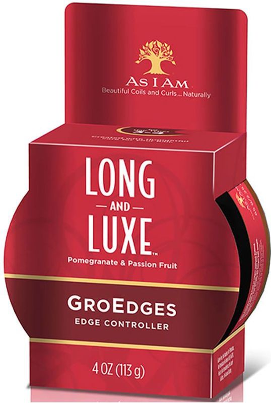 As I Am - Lang & Luxe Gro Edges - Haarcrème - 113 g