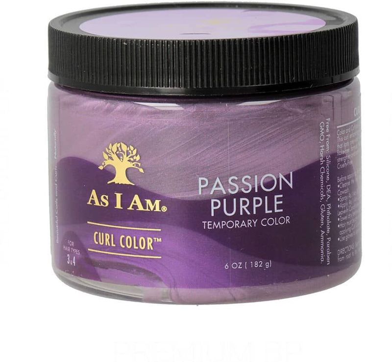 Semi-permanent Colourant As I Am Curl Color Temporal Passion