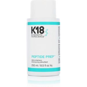 K18 Hair Peptide Prep Detox Shampoo 250 ml - Normale shampoo vrouwen - Voor Alle haartypes