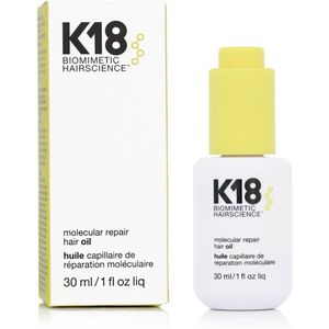 K18 Molecular Repair Hair Oil Voedende Droge Olie voor Beschadigd en Broos Haar 30 ml