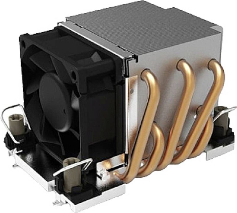 Dynatron - N11 - CPU Koeler - Aluminium - Actief met Heat Pipe voor Intel Socket 4189-4/-5 P4/P5