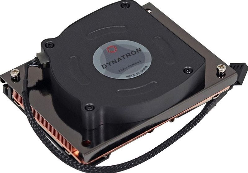 Dynatron - N12 - CPU Koeler - Zwart - Koper - Actief met Dampkamer