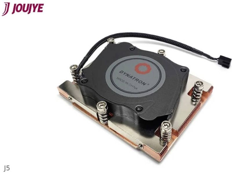 Dynatron - J5 - Processorkoeler - Zwart - Koper - Actieve Koeling