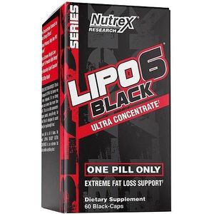 Nutrex Research - Lipo 6 Black Ultraconcentraat - 60 Capsules
