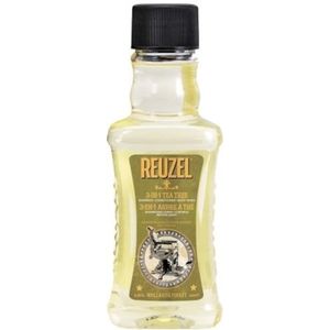 Reuzel - 3-in-1 Tea Tree - Shampoo - 100 ml - Conditioner & Body Wash