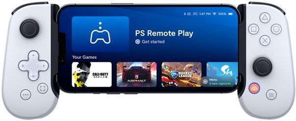 Backbone One PlayStation editie (Lightning) Mobiele controller voor iPhone Wit