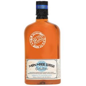 18.21 Man Made Wash Absolute Mahogony - Shampoo - Conditioner - Douchegel - 18 oz