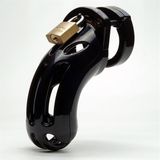 CB-X The Curve Chastity Cage - Zwart