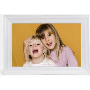 AURA Carver digitale fotolijst 25,5 cm - Sea Salt - HD-display 1280 × 800 met 10,1 inch in hoogwaardige beeldkwaliteit