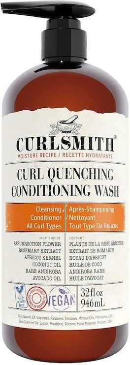 Curlsmith - Curl Quenching Conditioning Wash - Hydraterend - 947 ml