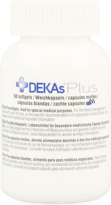 Dekas - Plus - Multivitamine - Zacht - 60 Caps