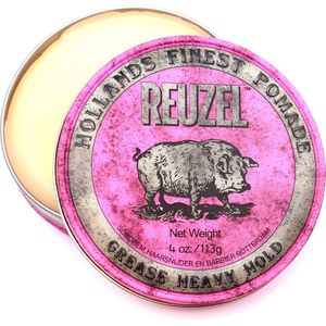 Reuzel - Pink Heavy Hold Grease Pomade 113 ml