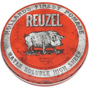 Reuzel Pomade Rood - 113 gram - Wateroplosbaar - Medium Hold - Hoge Glans