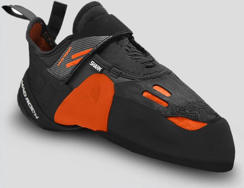 Mad Rock - Shark 2.0 - Klimschoenen - Grijs - Asymmetrische Leest, Verzoolbaar