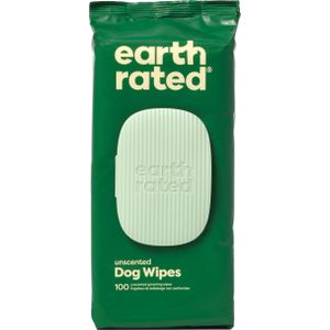 Earth Rated Dog Wipes Schoonmaakdoekjes Geurloos 100 doekjes