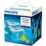 Schoonmaakcartridge Philips scheerhoofden- 2 stuks 170ml