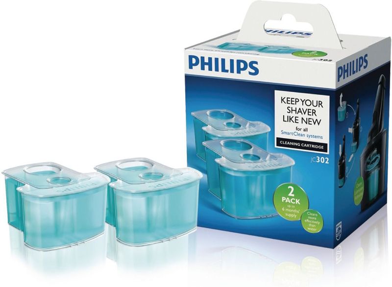 Schoonmaakcartridge Philips scheerhoofden- 2 stuks 170ml