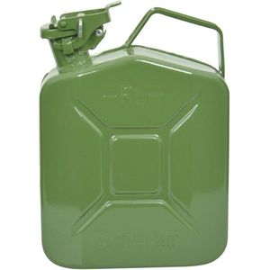 Carpoint - Jerrycan - Groen - Metaal - Inhoud 5 Liter