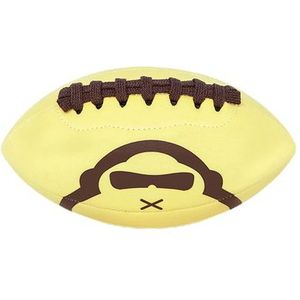 Sun Bum American Football strandbal, ideaal cadeau, waterdicht, gemaakt van neopreen, geschikt voor alle weersomstandigheden, geel