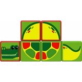 Geomag MagiCube River Animals - 6 delig