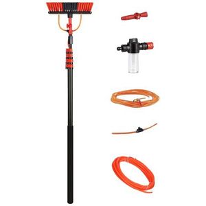 Shine - Uitschuifbare Wasborstel - Telescoopsteel - Tot 4,6 Meter