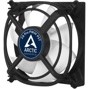 Arctic F8 Pro PWM Ventilator Zwart, Wit