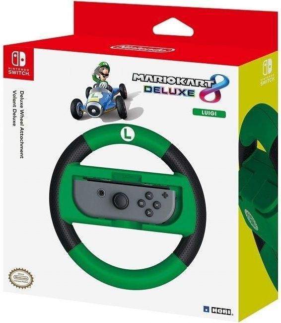 Hori - Wheel Attachment - Luigi - Gameaccessoire - Voor Nintendo Switch