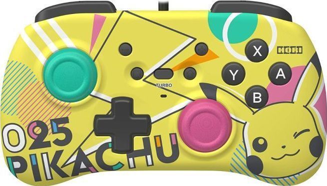 Hori - Wired Mini Controller - Pikachu 025 - Gamecontroller