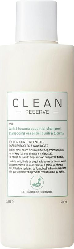 Clean - Reserve Buriti & Tucuma Essential Shampoo - 296 ml
