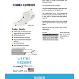 Balega Hidden Comfort Sportsok - Wit - Lage Enkelsok