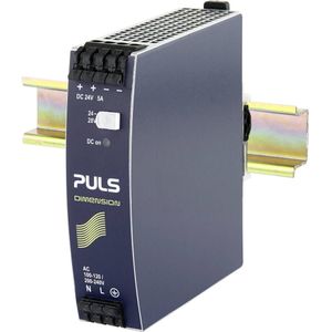PULS - CS5.241-S1 - DIN-rail Netvoeding - 24 V - 5 A - 120 W - 1 Uitgang