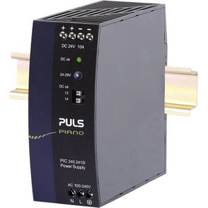 PULS PIC240.241D DIN-rail netvoeding 24 V 10 A 240 W Aantal uitgangen:1 x Inhoud 1 stuk(s)