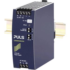 PULS DIN-rail netvoeding 48 V 10 A 480 W Aantal uitgangen: 1 x Inhoud: 1 stuk(s)