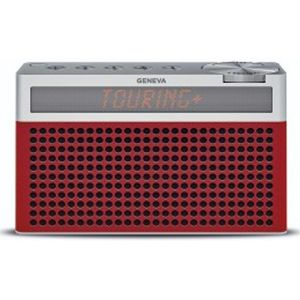 GENEVA Touring S+, DAB/DAB+/FM radio, rood