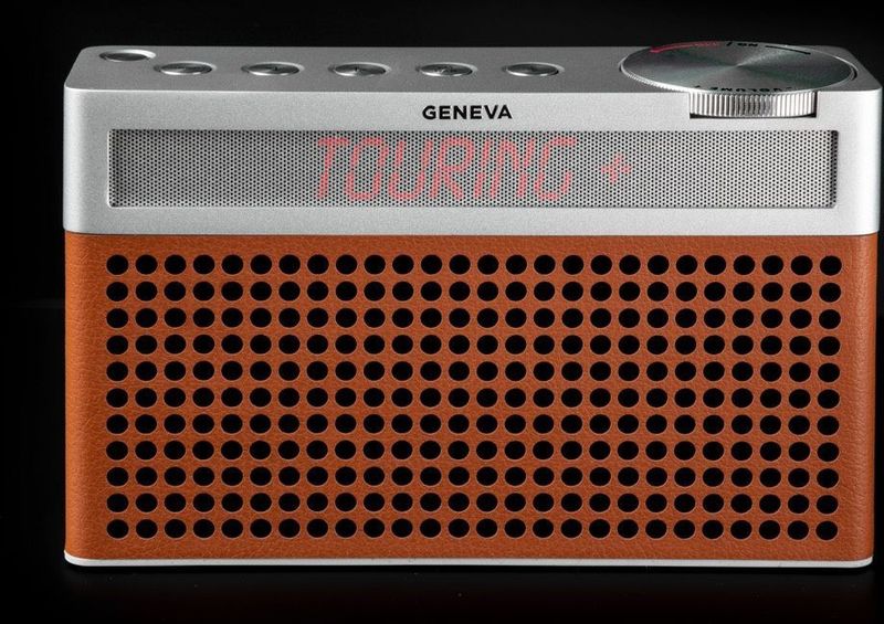 Geneva - Touring/S+ - Portable Hi-Fi DAB+ en FM Radio - Cognac - Bluetooth