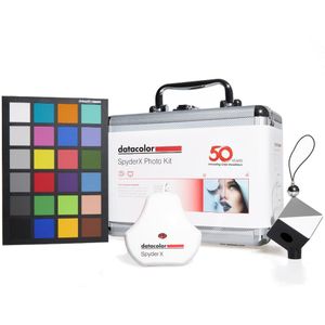 Datacolor Spyder X Foto Kit: Compacte Fotografie Tool Set voor Nauwkeurig Kleur Management