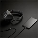 V-Moda Crossfade M-100 Master Over-Ear Noise-isolatie hoofdtelefoon zwart, Eén maat, mat zwart