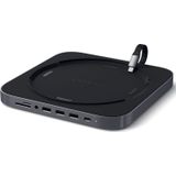 Satechi Aluminium Mac Mini standaard met ingebouwde Hub - Space Gray
