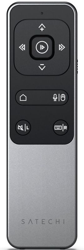 Satechi - R2 - Multimedia Remote - Grijs - Aluminium