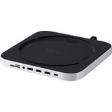 Satechi Aluminum Mac Mini Stand Hub Zilver