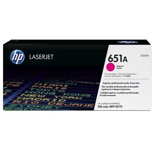 HP - 651A - Toner - Magenta - Geschikt voor HP LaserJet Enterprise 700 Series