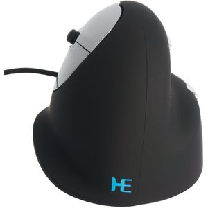 R-Go HE ergonomische muis, medium, met draad, voor linkshandigen