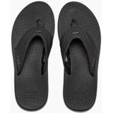 REEF Fanning Slipper Heren All Black 9