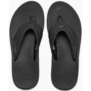 Reef Fanningall Black Heren Slippers - Zwart - Maat 42