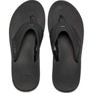 Reef Fanningall Black Heren Slippers - Zwart