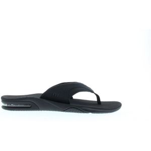 Reef Fanningall Black Heren Slippers - Zwart - Maat 45