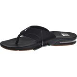Reef Fanning Slide Heren Slippers - Zwart/Zilver